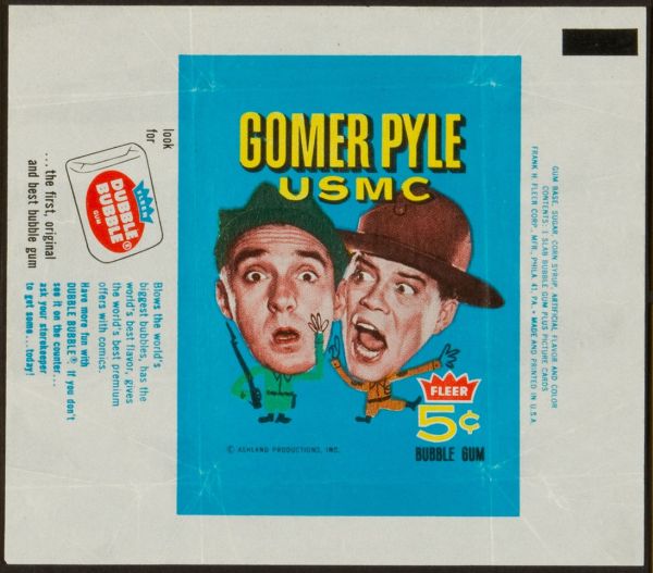 1965 Fleer Gomer Pyle